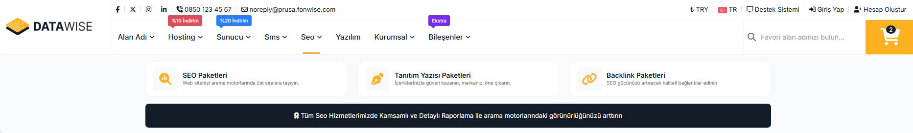 Seo Mega Menü